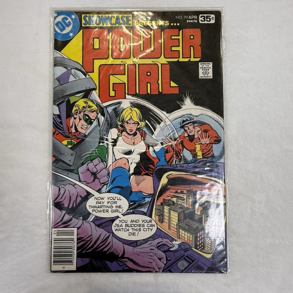Showcase #99 Power Girl DC Comics 1978 Bronze Age Comic First Series Issue